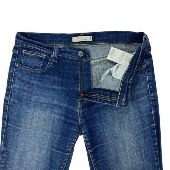 Levi's 515 Bootcut Jeans 12 Short Blue Denim Wash Western Cowboy Cowgirl Career - Picture 3 of 15